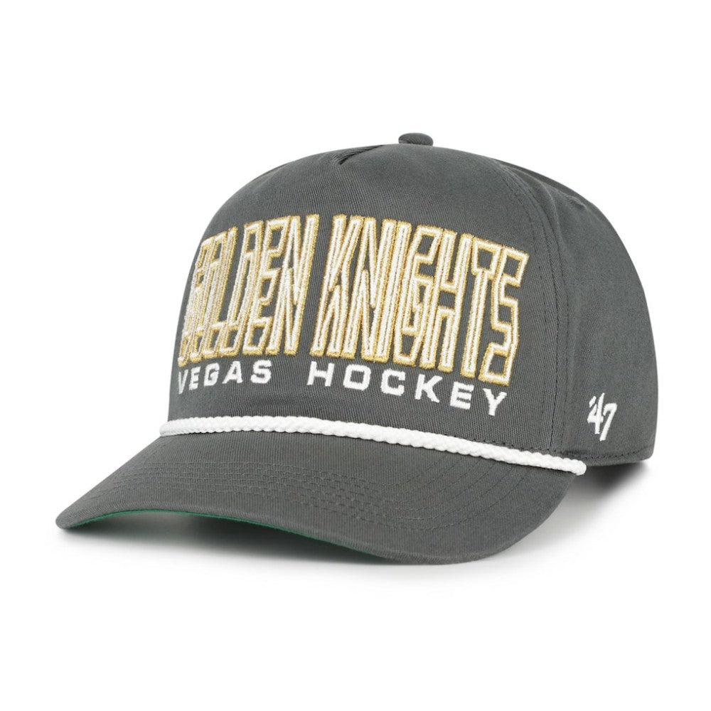 Vegas Golden Knights '47 Byline Hitch Adjustable Hat - Charcoal - NHL