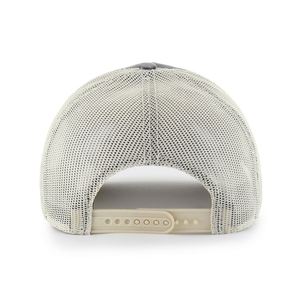 Boston Bruins '47 Canteen Pigment Dyed Patch Trucker Adjustable Hat - Charcoal - NHL