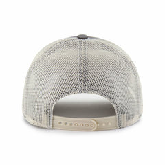 Chicago Blackhawks '47 Canteen Pigment Dyed Patch Trucker Adjustable Hat - Charcoal - NHL