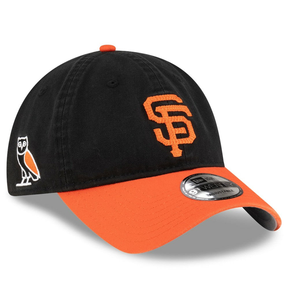 San Francisco Giants OVO x New Era Washed 9TWENTY Adjustable Hat - MLB