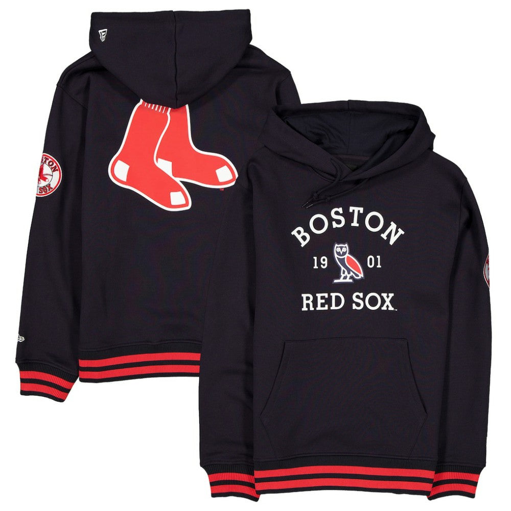 Boston Red Sox OVO x New Era Heavyweight Fleece Hoodie - MLB