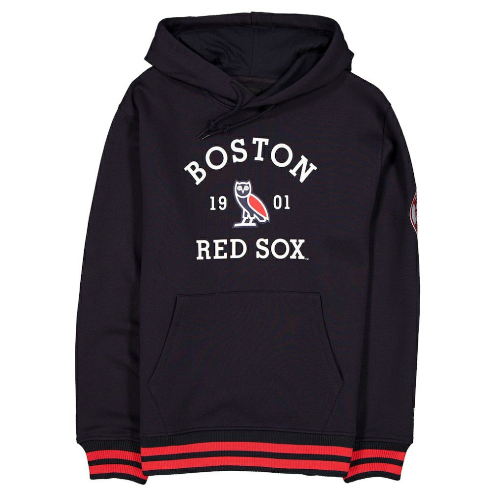 Boston Red Sox OVO x New Era Heavyweight Fleece Hoodie - MLB