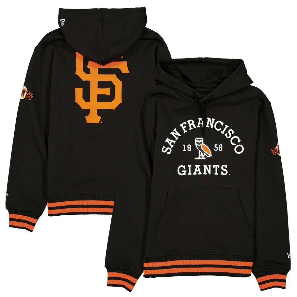 San Francisco Giants OVO x New Era Heavyweight Fleece Hoodie - MLB