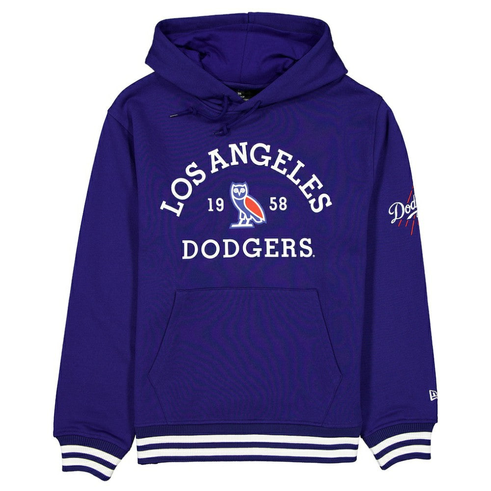 Los Angeles Dodgers OVO x New Era Heavyweight Fleece Hoodie - MLB