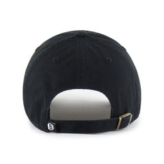 Brooklyn Nets '47 Core Logo Clean Up Adjustable Hat Black - NBA