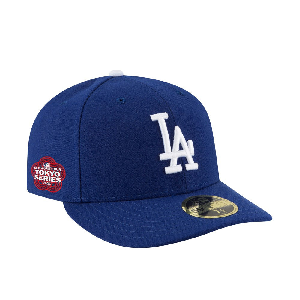 Los Angeles Dodgers New Era 2025 MLB World Tour: Tokyo Series Side Patch Low Profile 59FIFTY Fitted Hat - MLB