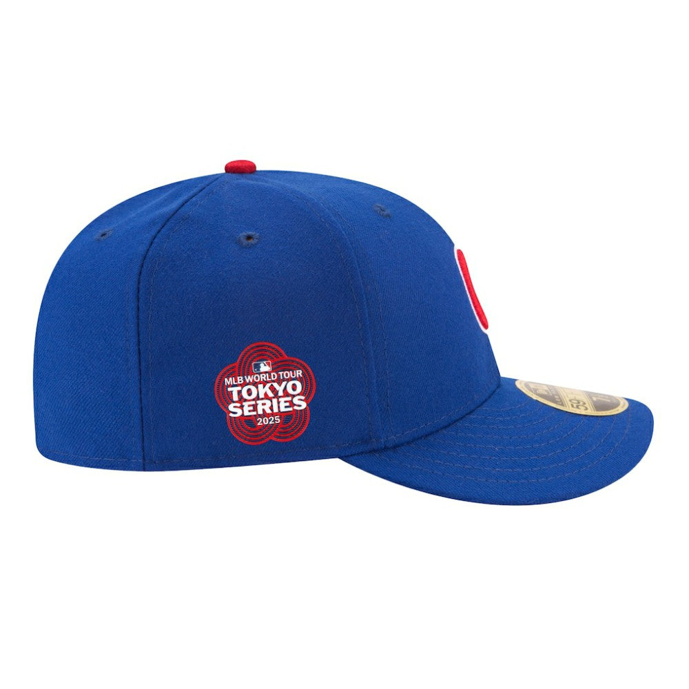 Chicago Cubs New Era 2025 MLB World Tour: Tokyo Series Side Patch Low Profile 59FIFTY Fitted Hat - MLB
