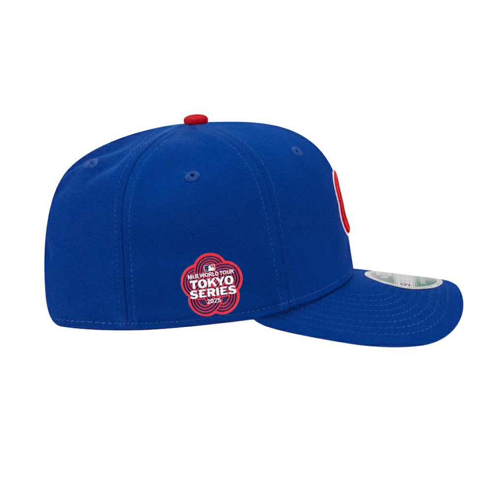 Chicago Cubs New Era 2025 MLB World Tour: Tokyo Series Side Patch 9SEVENTY Stretch-Snap Hat - MLB