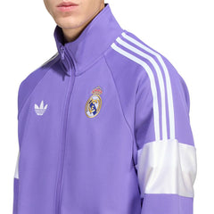 Real Madrid Lifestyler Full-Zip Track Jacket Purple | Adidas discount