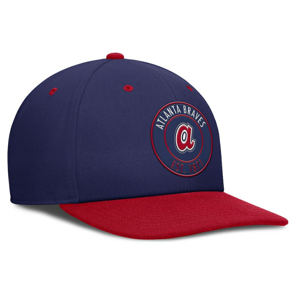 Atlanta Braves Nike Cooperstown Collection Pro Dri-FIT Snapback Hat - MLB