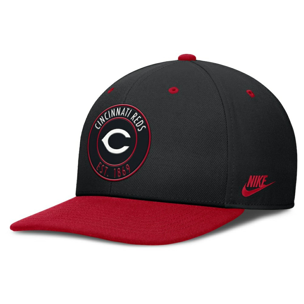 Cincinnati Reds Nike Cooperstown Collection Pro Dri-FIT Snapback Hat - MLB
