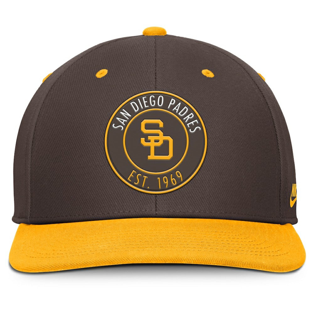 San Diego Padres Nike Cooperstown Collection Pro Dri-FIT Snapback Hat - MLB