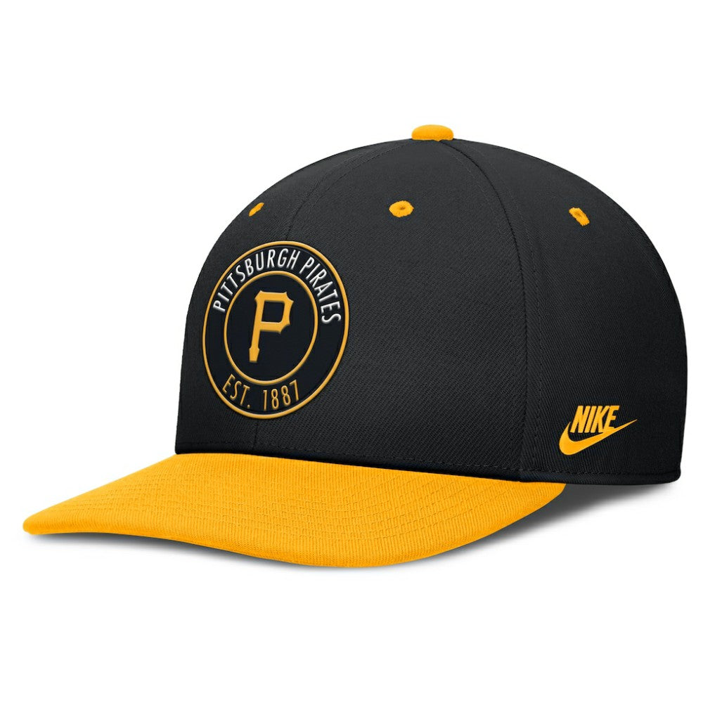 Pittsburgh Pirates Nike Cooperstown Collection Pro Dri-FIT Snapback Hat - MLB