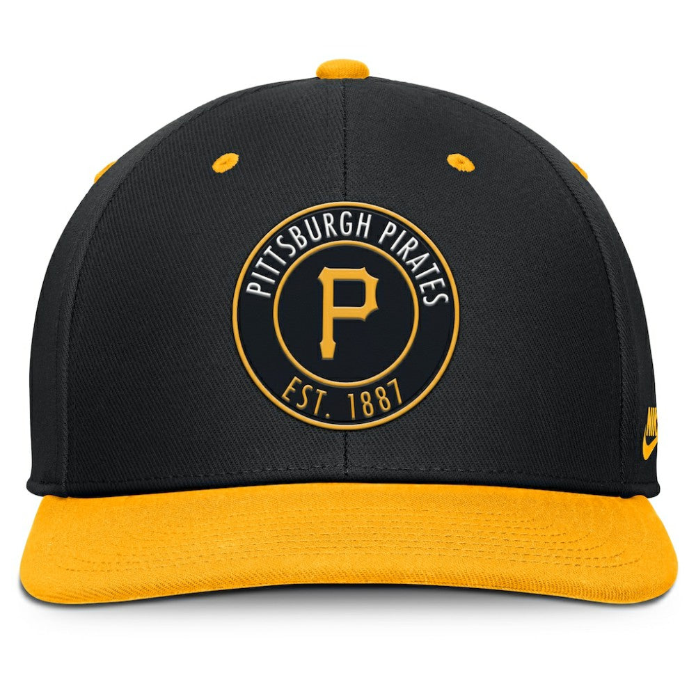 Pittsburgh Pirates Nike Cooperstown Collection Pro Dri-FIT Snapback Hat - MLB
