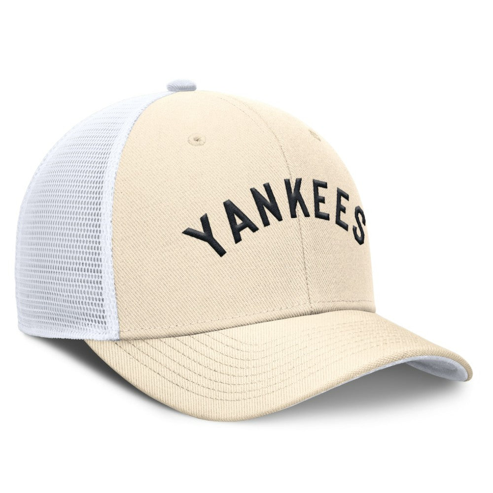 New York Yankees Nike Cooperstown Collection Dri-FIT Rise Trucker Adjustable Hat - MLB