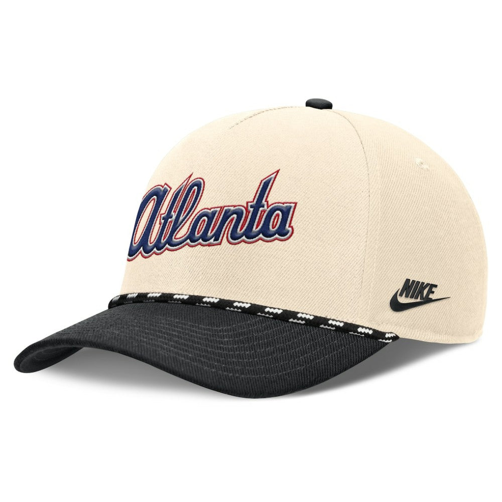 Atlanta Braves Nike Cooperstown Collection Rise Adjustable Hat - MLB
