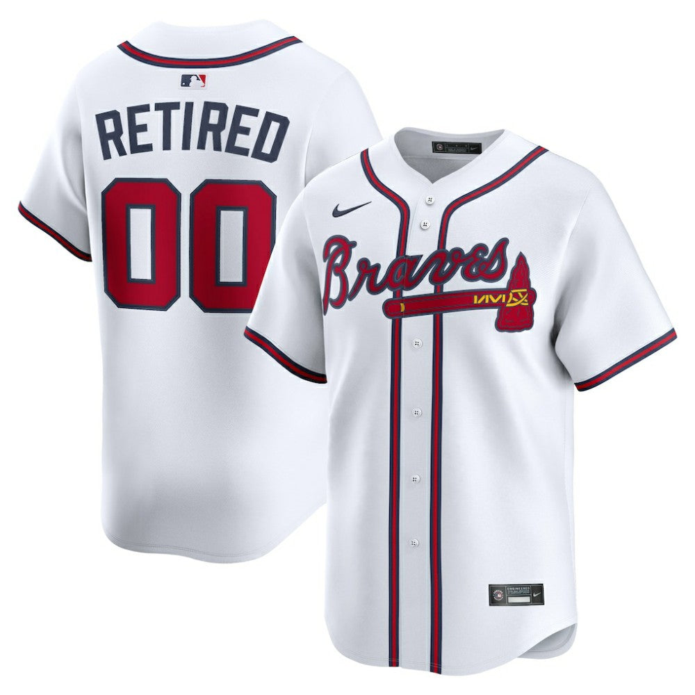 Atlanta Braves Nike Home Limited Pick-A-Player Retired Roster Jersey - MLB