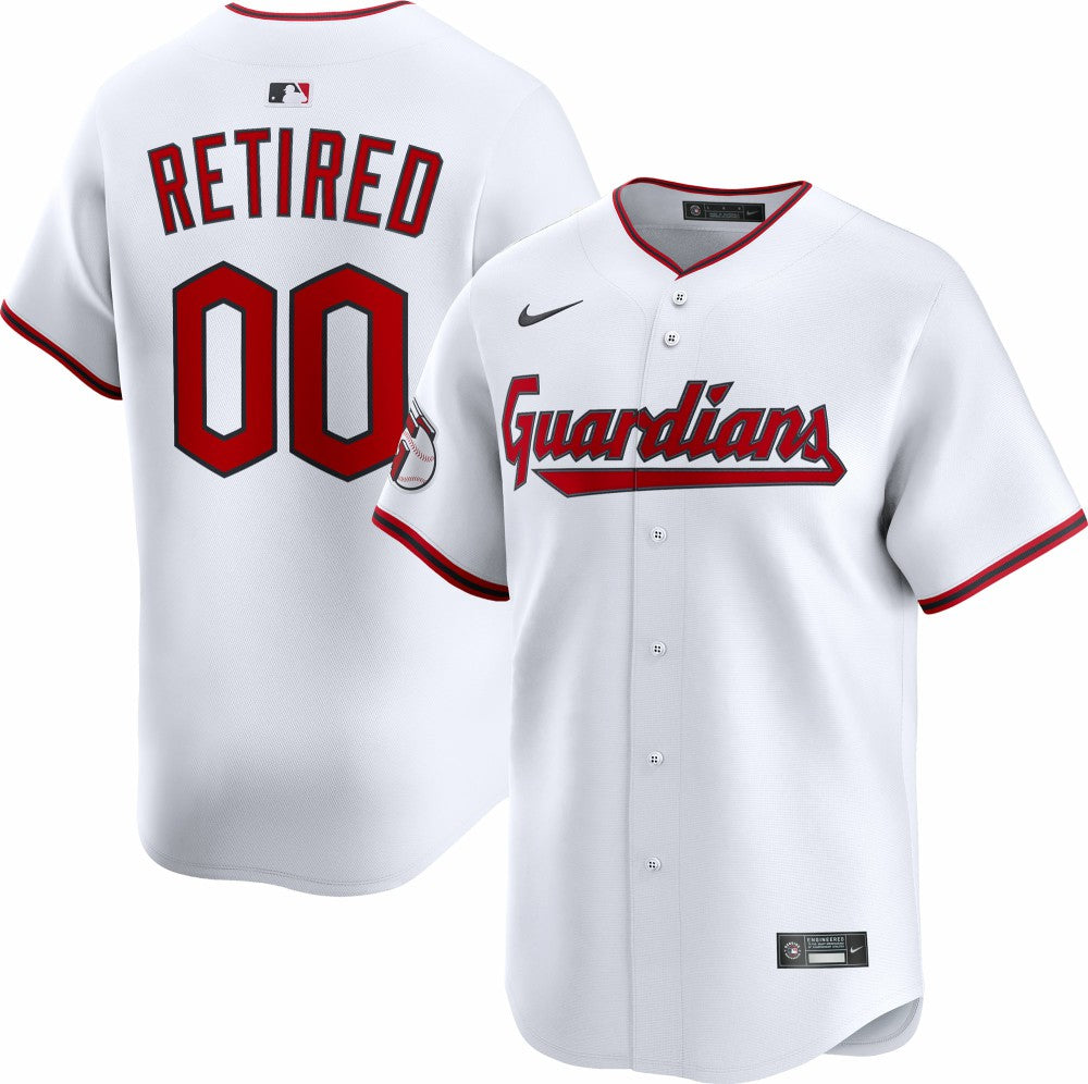 Cleveland Guardians Nike Home Limited Pick-A-Player Retired Roster Jersey - MLB