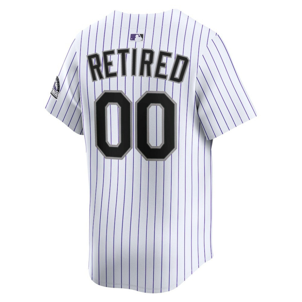 Colorado Rockies Nike Home Limited Pick-A-Player Retired Roster Jersey - MLB