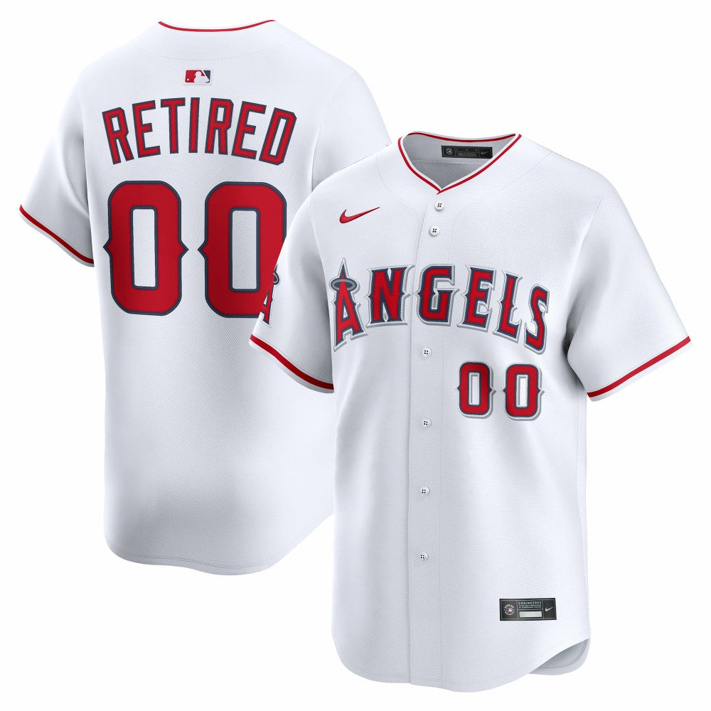 Los Angeles Angels Nike Home Limited Pick-A-Player Retired Roster Jersey - MLB