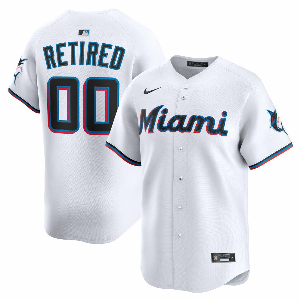 Miami Marlins Nike Home Limited Pick-A-Player Retired Roster Jersey - MLB