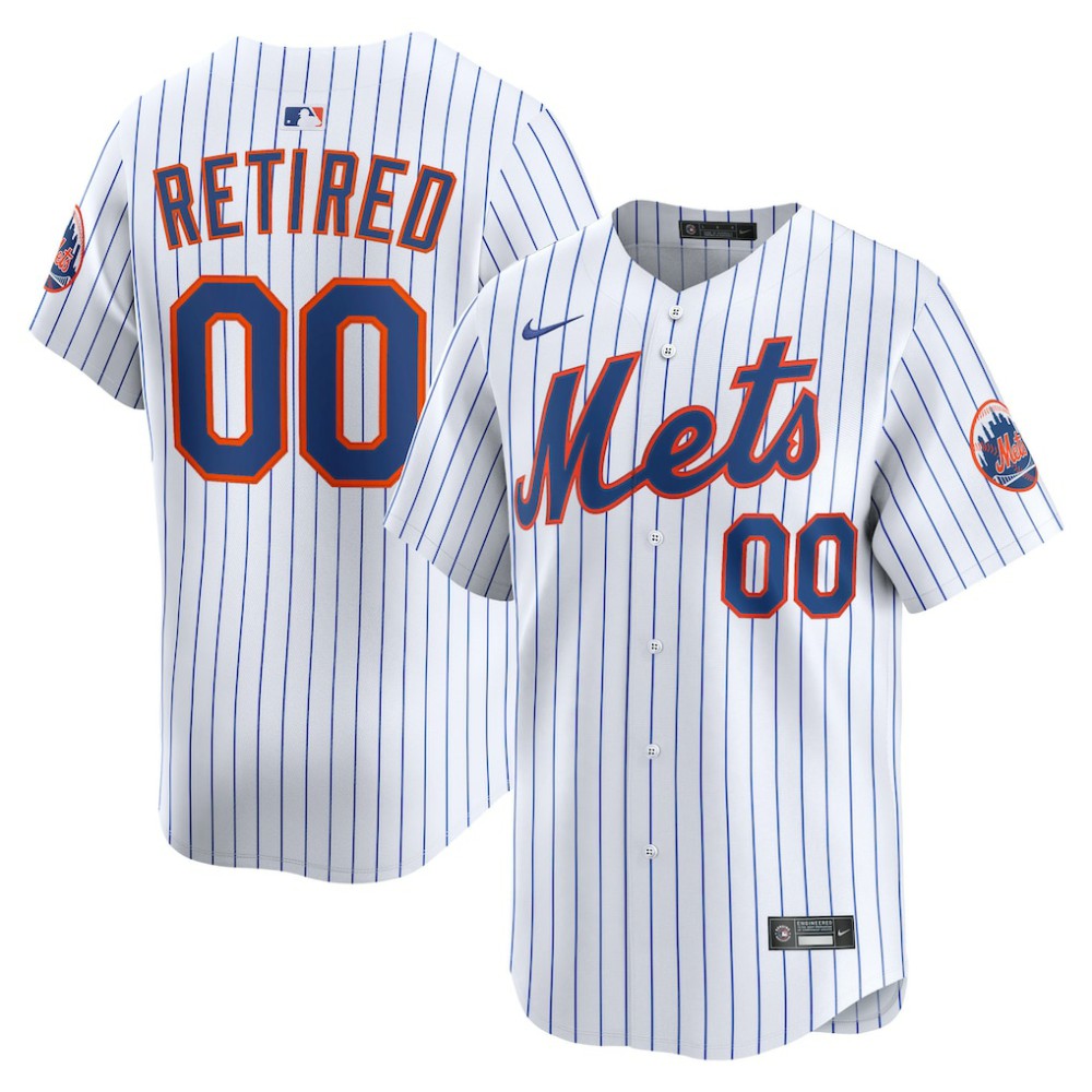 New York Mets Nike Home Limited Pick-A-Player Retired Roster Jersey - MLB