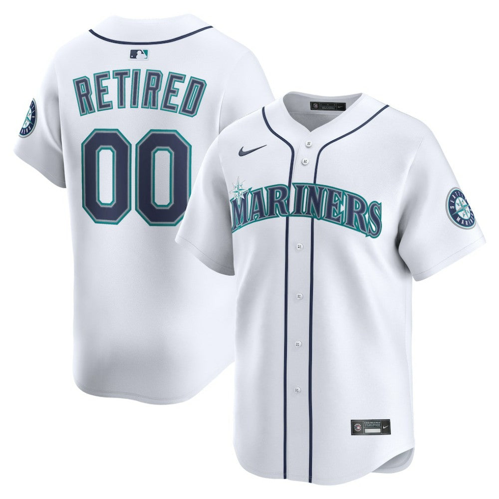 Seattle Mariners Nike Home Limited Pick-A-Player Retired Roster Jersey - MLB