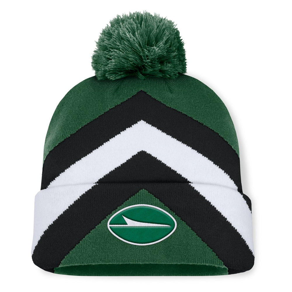 New York Jets Women's Cornerback Cuffed Knit Hat with Pom Green | Fanatics