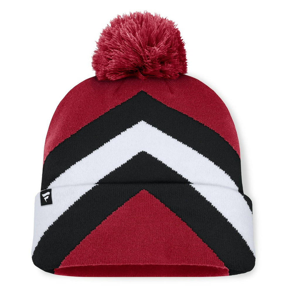 San Francisco 49ers Women's Cornerback Cuffed Knit Hat with Pom Scarlet | Fanatics