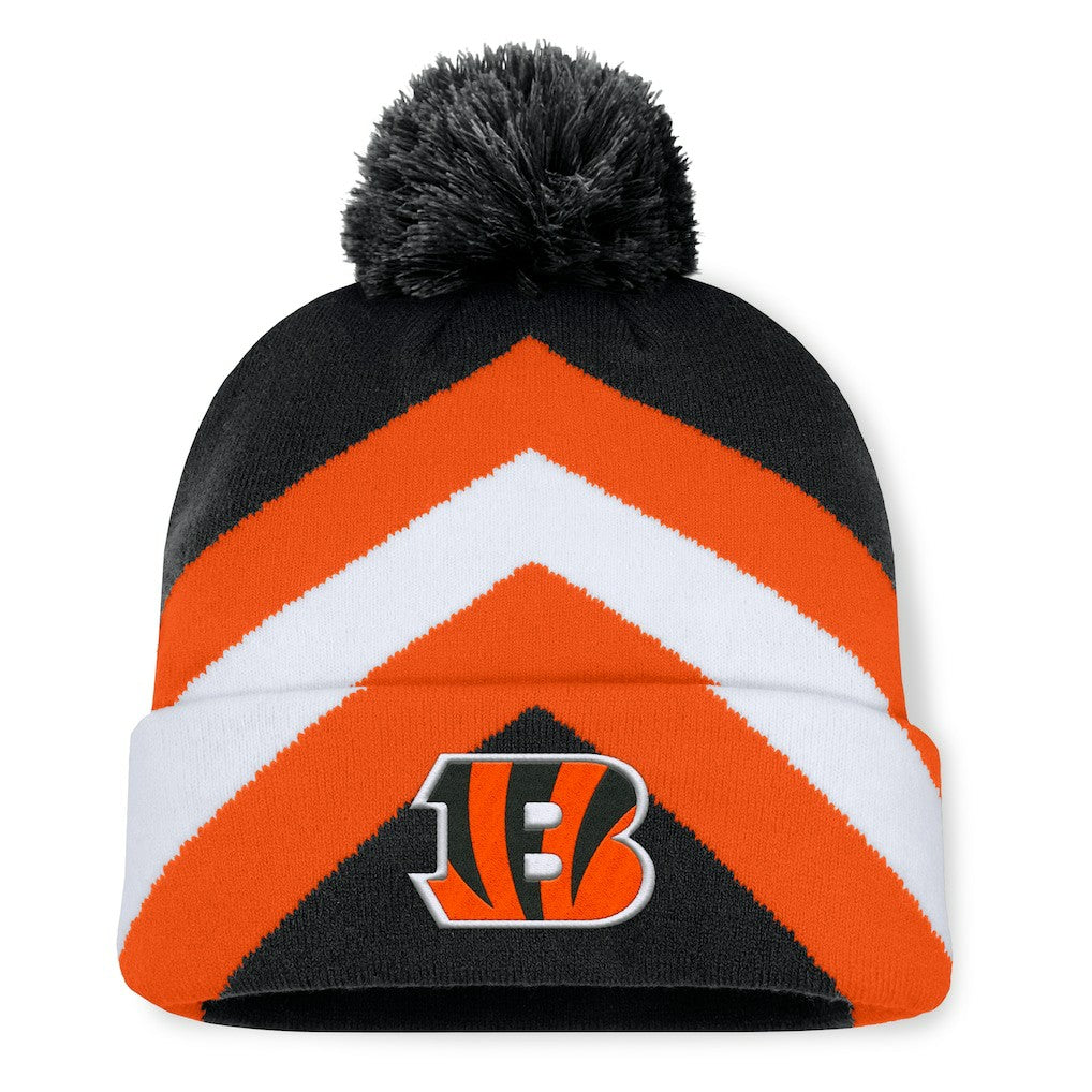 Cincinnati Bengals Women's Cornerback Cuffed Knit Hat with Pom Black | Fanatics