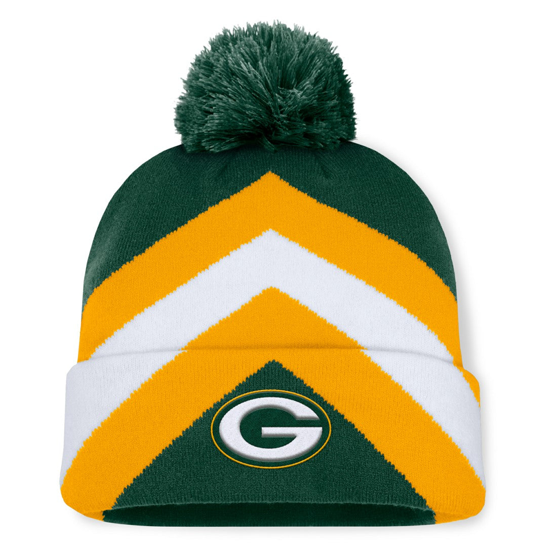 Green Bay Packers Women's Cornerback Cuffed Knit Hat with Pom Green | Fanatics