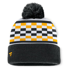 Pittsburgh Steelers Women's End Zone Cuffed Knit Hat with Pom Black | Fanatics