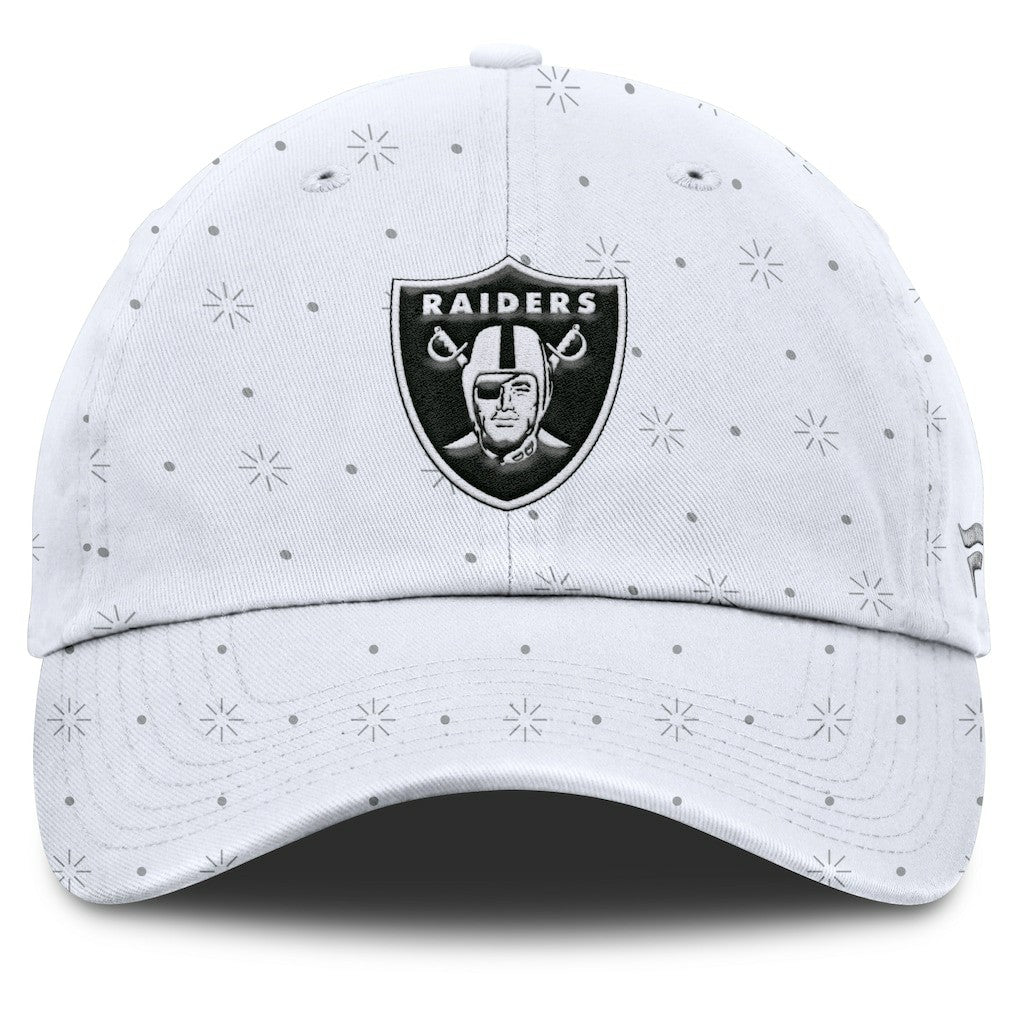 Las Vegas Raiders Women's Neutral Zone Adjustable Hat White | Fanatics