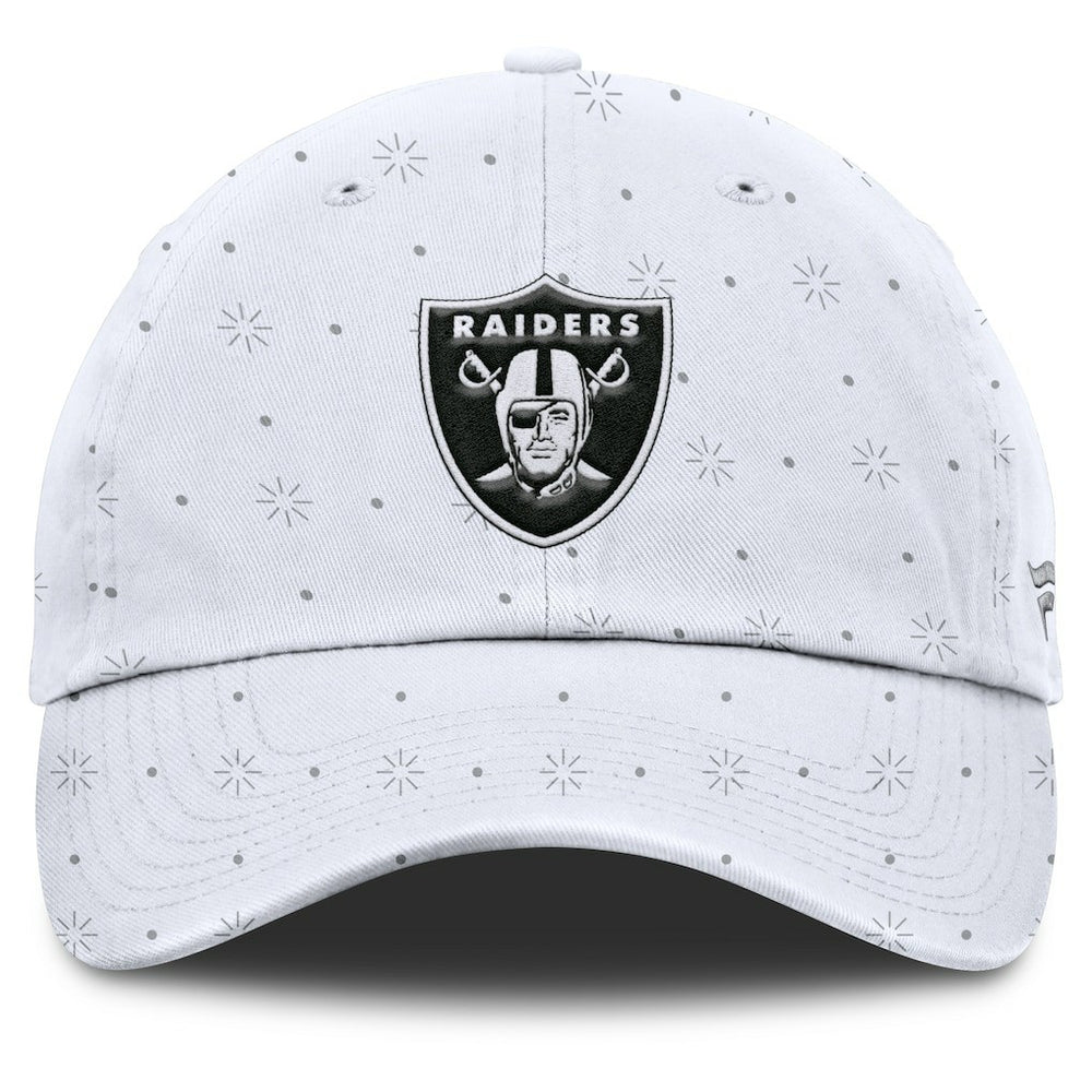 Las Vegas Raiders Women's Neutral Zone Adjustable Hat White | Fanatics