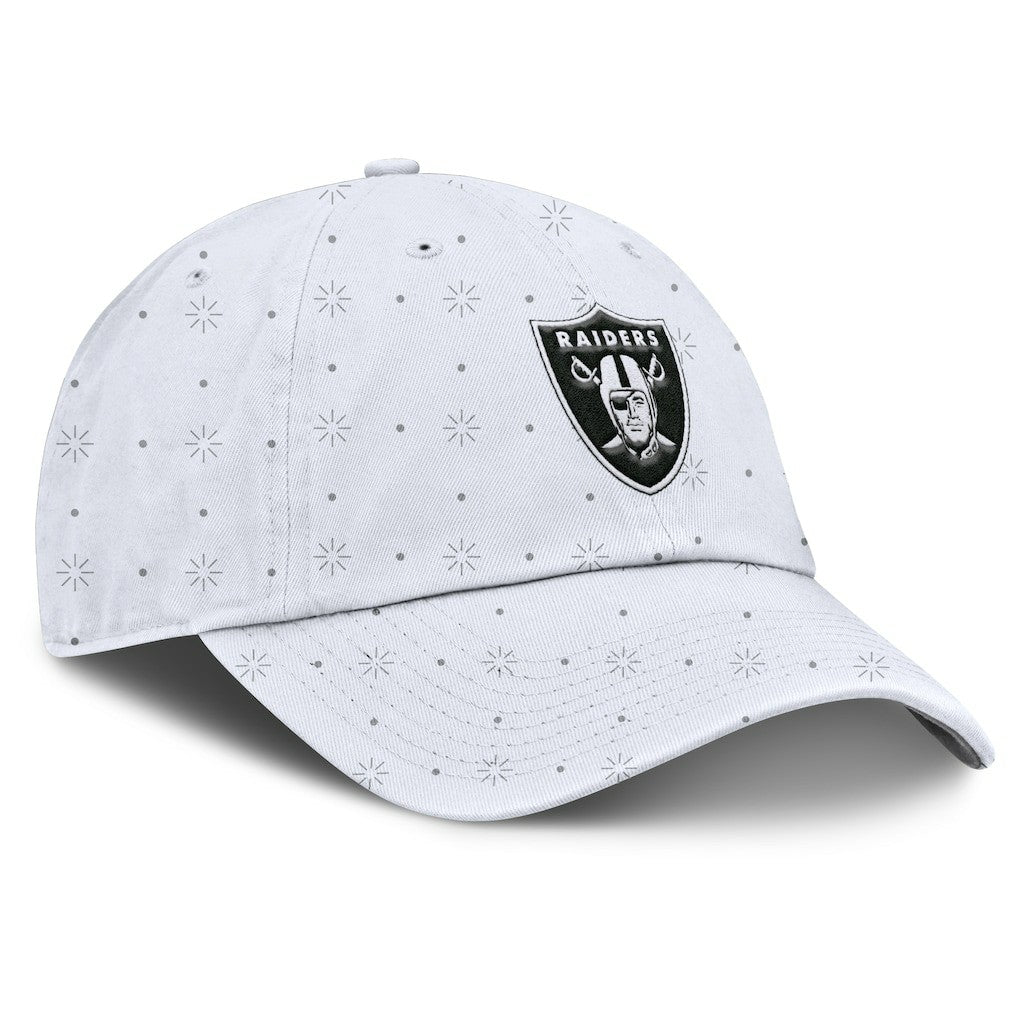 Las Vegas Raiders Women's Neutral Zone Adjustable Hat White | Fanatics