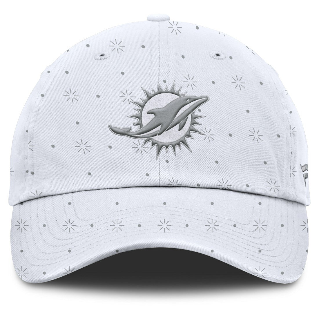 Miami Dolphins Women's Neutral Zone Adjustable Hat White | Fanatics