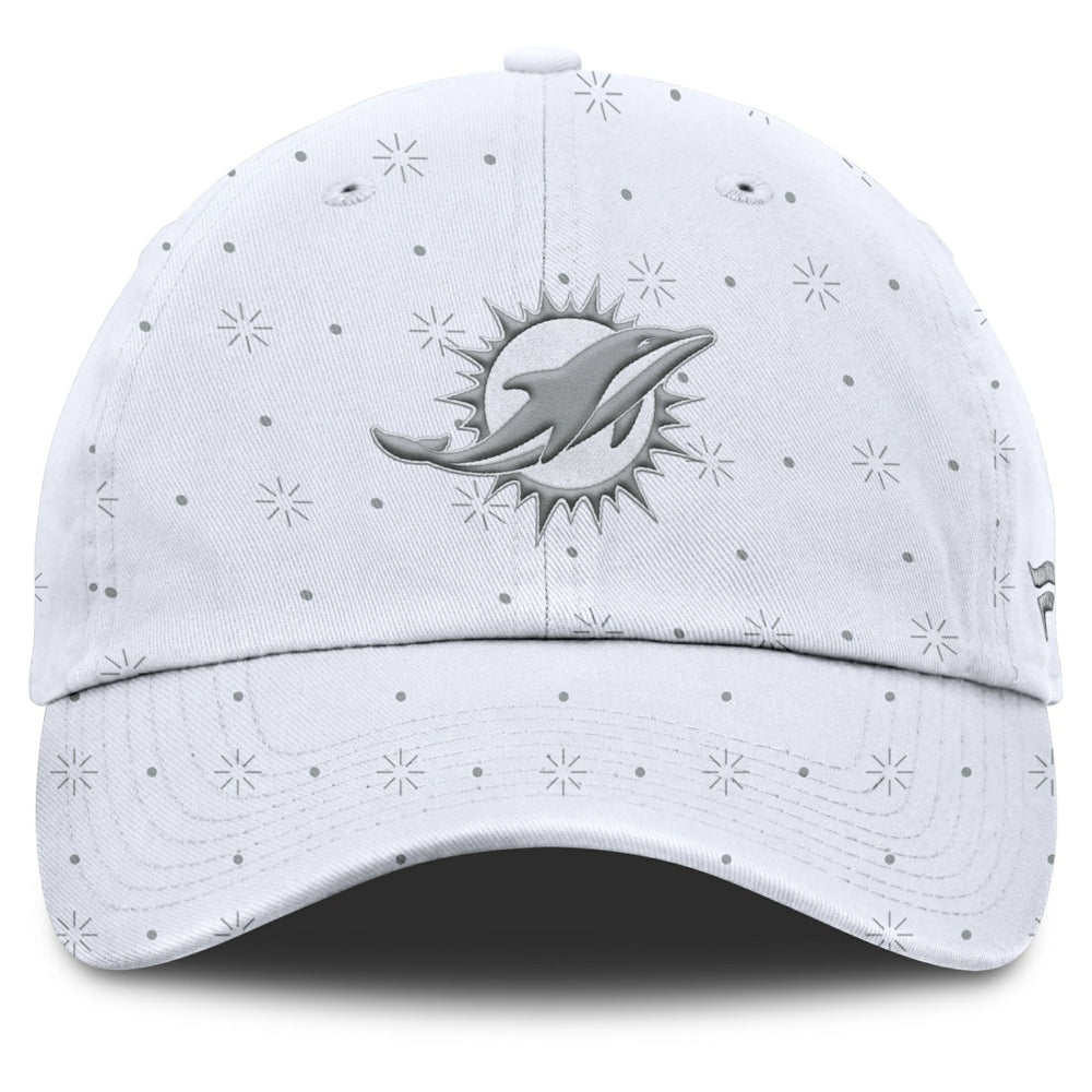 Miami Dolphins Women's Neutral Zone Adjustable Hat White | Fanatics