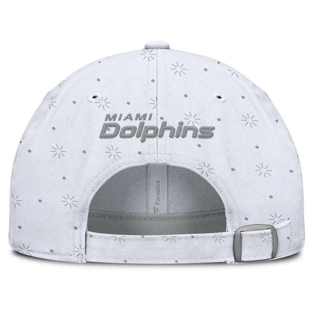 Miami Dolphins Women's Neutral Zone Adjustable Hat White | Fanatics