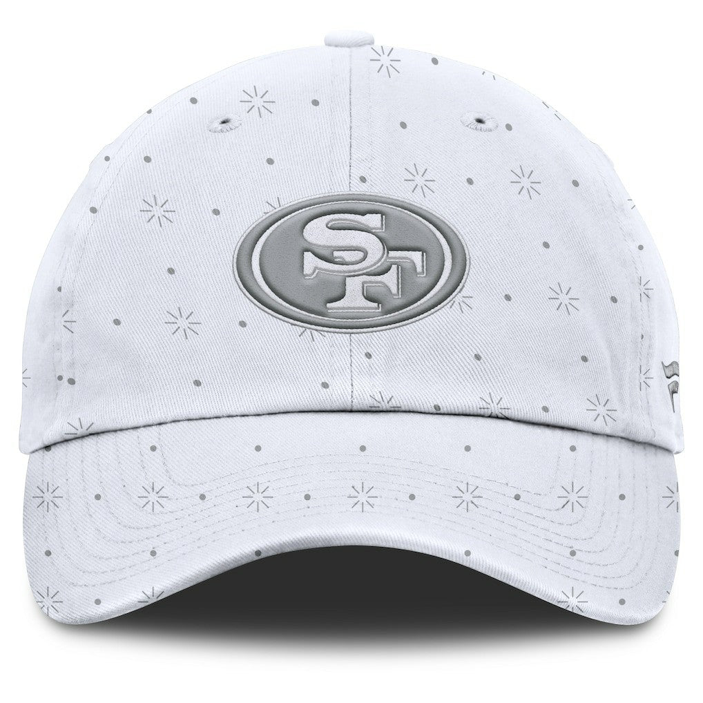 San Francisco 49ers Women's Neutral Zone Adjustable Hat White | Fanatics