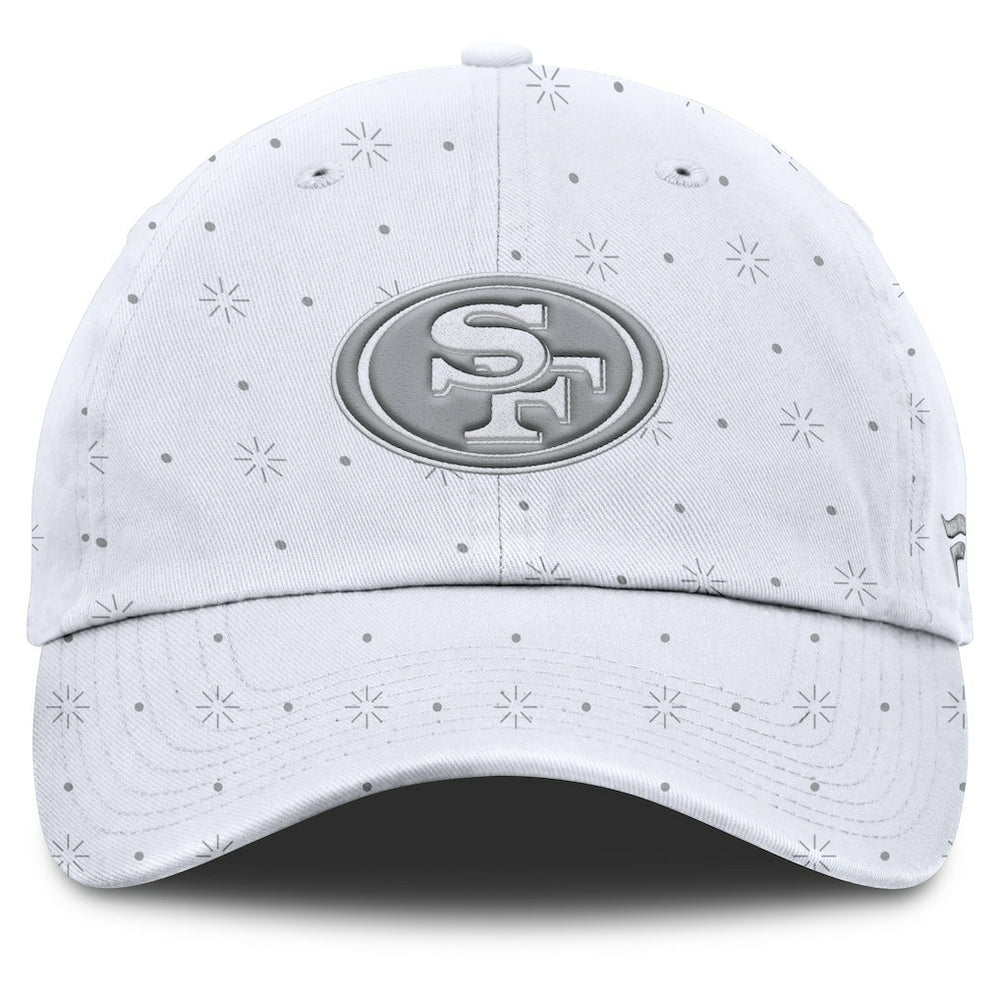 San Francisco 49ers Women's Neutral Zone Adjustable Hat White | Fanatics