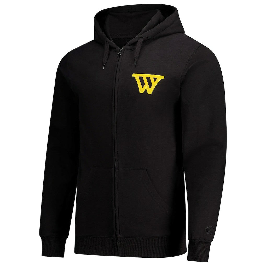 Golden State Warriors FISLL x Benny Gold Unisex Statement Edition Full-Zip Hoodie Black - NBA