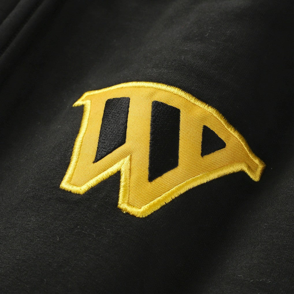 Golden State Warriors FISLL x Benny Gold Unisex Statement Edition Full-Zip Hoodie Black - NBA