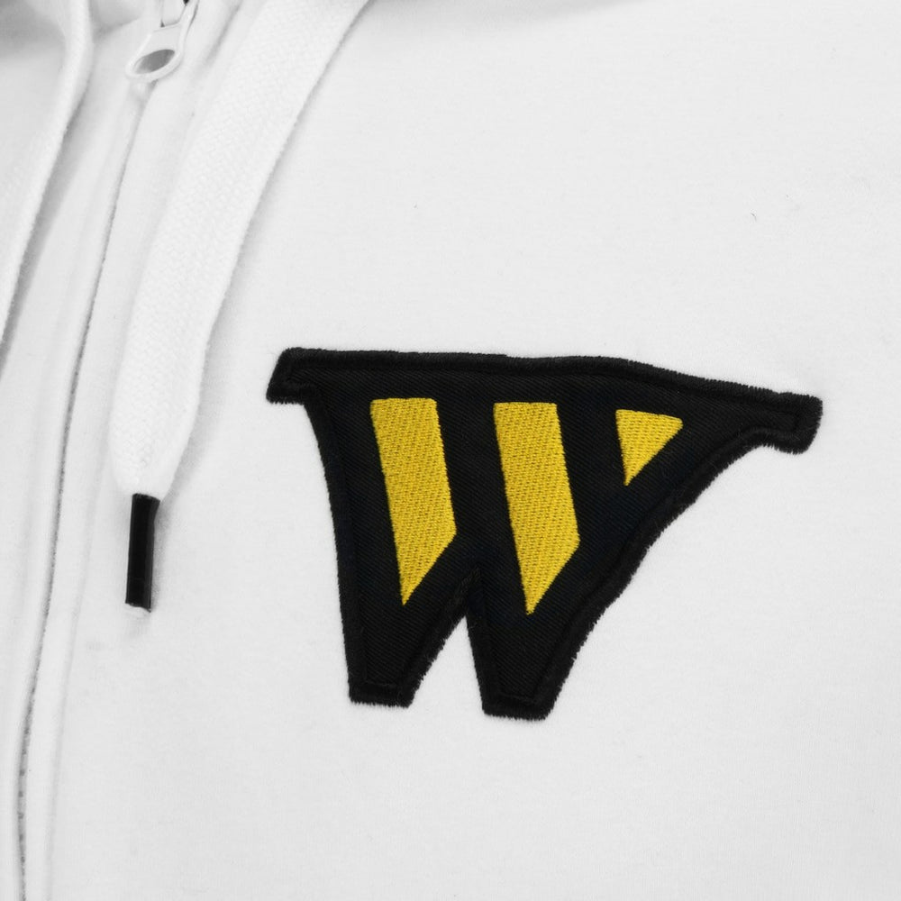 Golden State Warriors FISLL x Benny Gold Unisex Association Edition Full-Zip Hoodie White - NBA