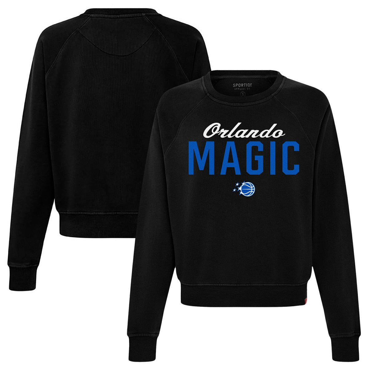 Orlando Magic Sportiqe Women's Ashlyn Premium Sweatshirt Black - NBA