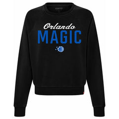 Orlando Magic Sportiqe Women's Ashlyn Premium Sweatshirt Black - NBA