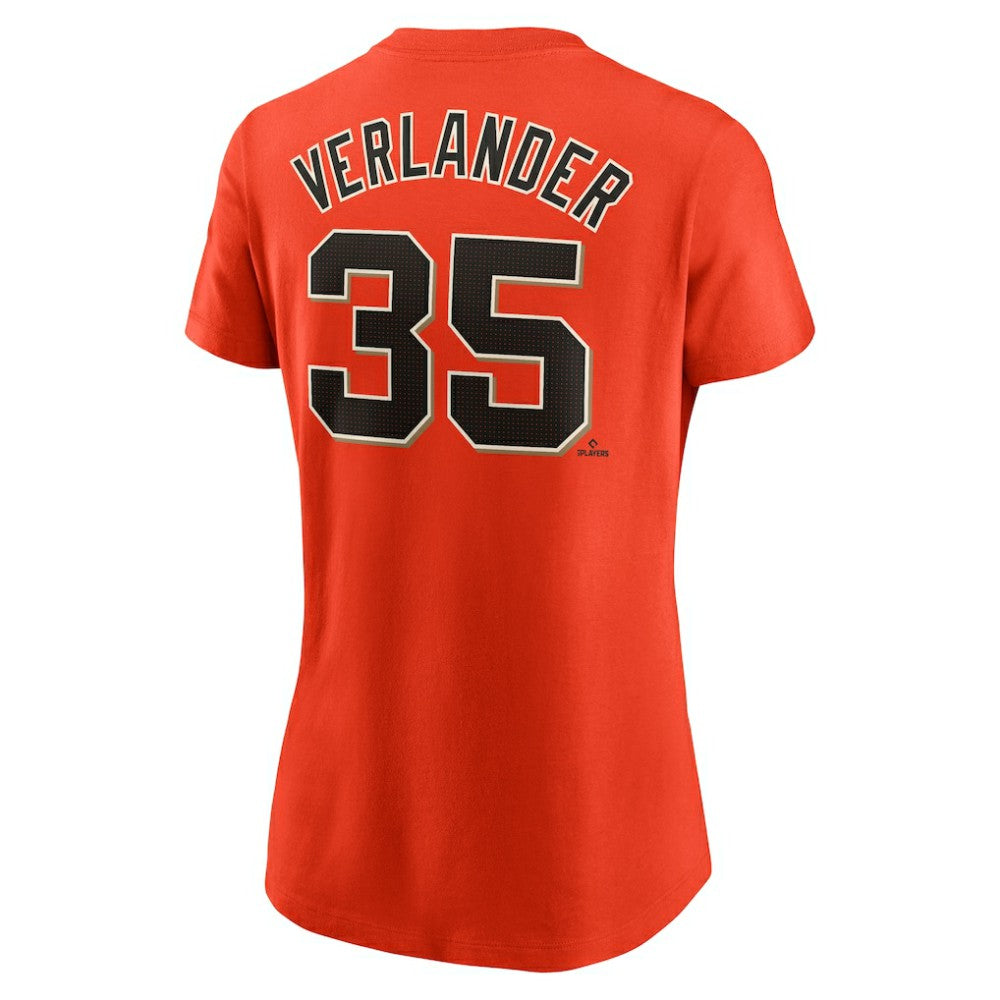 Justin Verlander San Francisco Giants Nike Women's Cooperstown Collection Fuse Name & Number T-Shirt - MLB