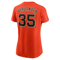 Justin Verlander San Francisco Giants Nike Women's Cooperstown Collection Fuse Name & Number T-Shirt - MLB