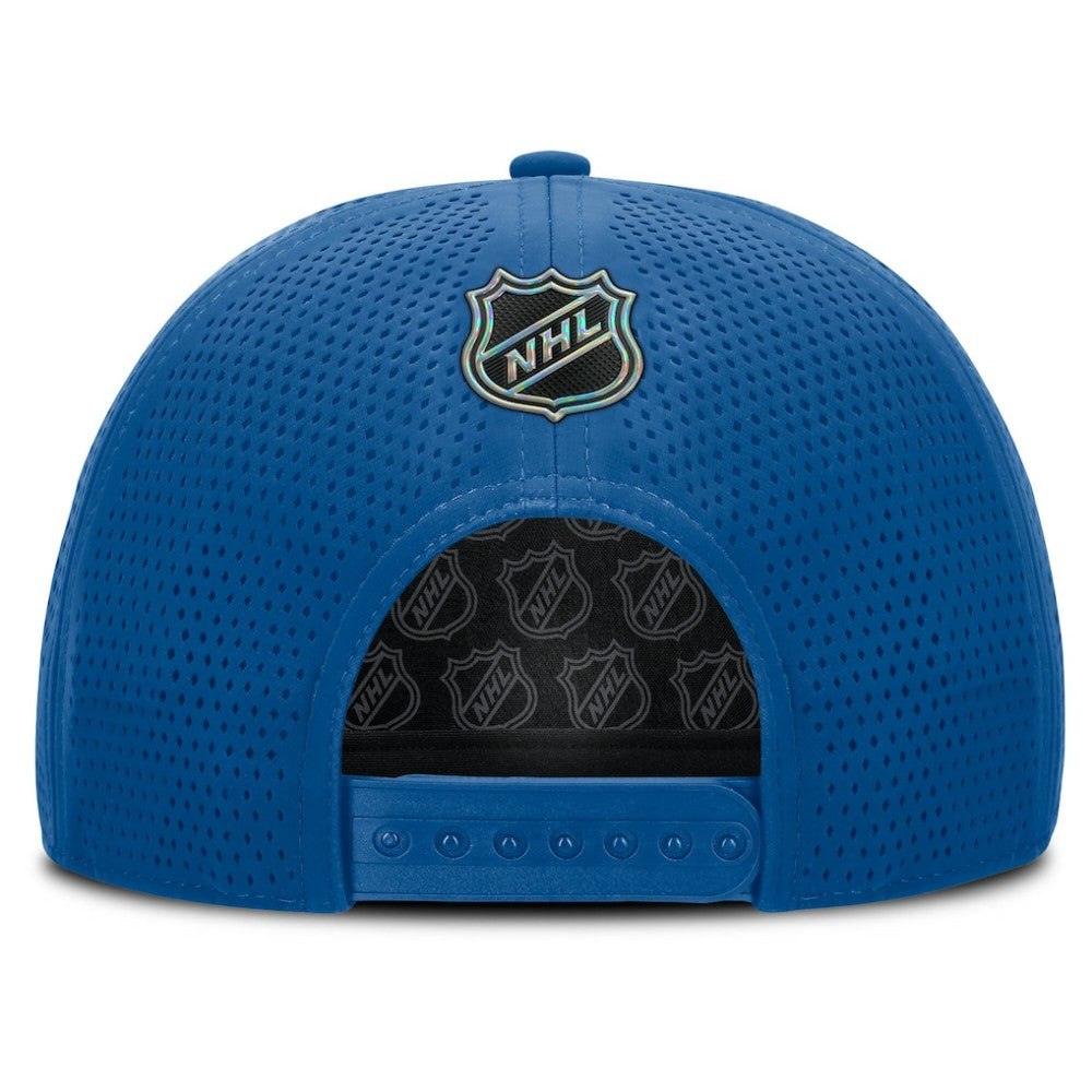 New York Rangers Fanatics Centennial Authentic Pro Pinched Front Adjustable Hat - Blue - NHL