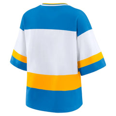 St. Louis Blues WEAR by Erin Andrews Women's Jersey Style Tee - Blue/White - NHL