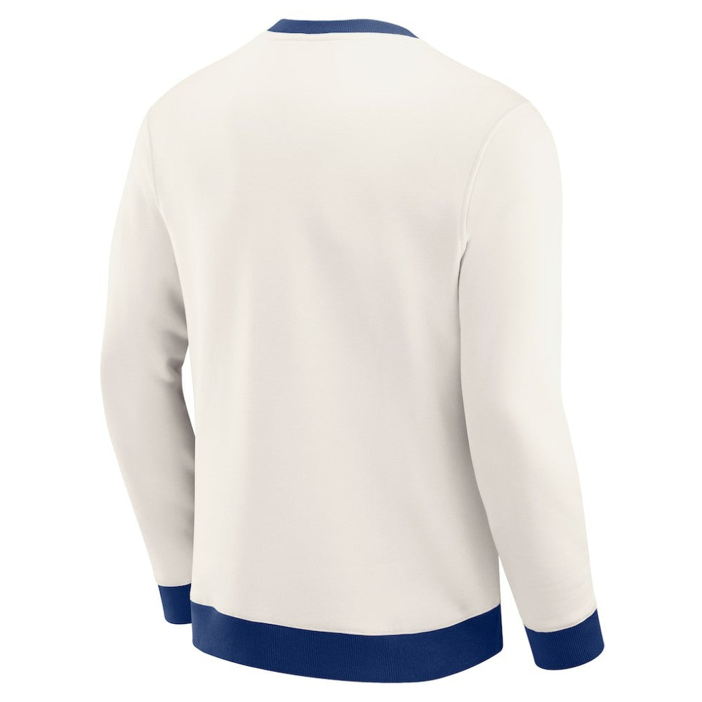 Toronto Maple Leafs Darius Rucker Collection by Fanatics Colorblock Pullover Sweatshirt - Cream - NHL